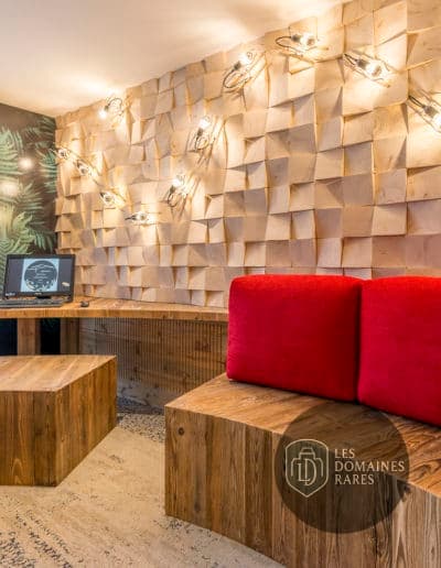 Espace intérieur de l'hôtel Hôtel L'Eterlou à Méribel en Auvergne-Rhône-Alpes