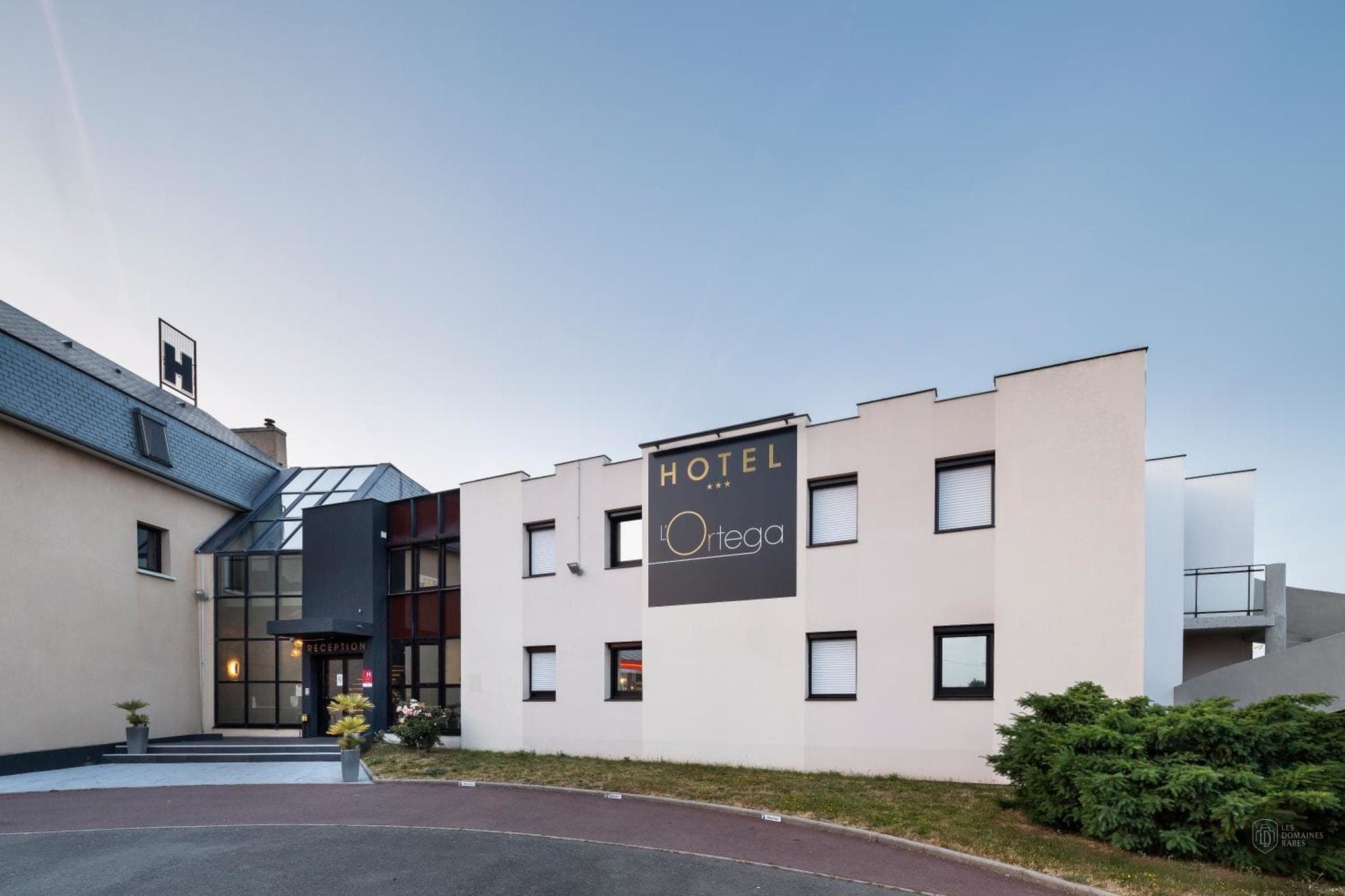 Vue de l'hôtel Hôtel L'Ortega à Rennes en Bretagne
