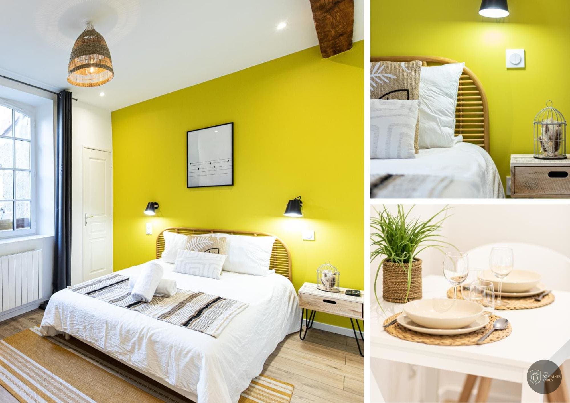 Chambre de l'hôtel Hôtel La Belle Ville à Paris en Île-de-France