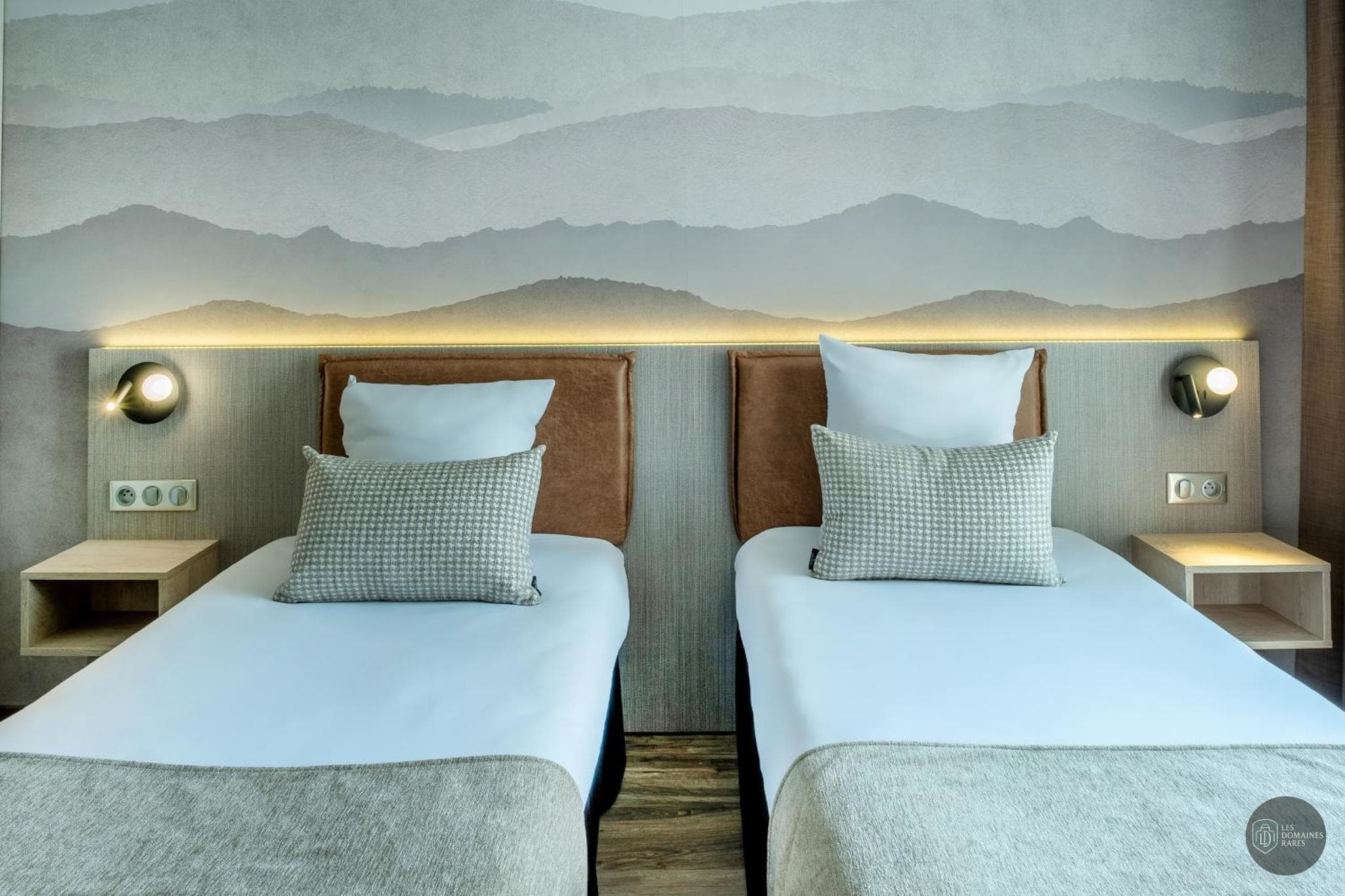 Chambre de l'hôtel Hôtel La Solitude à Lourdes en Occitanie