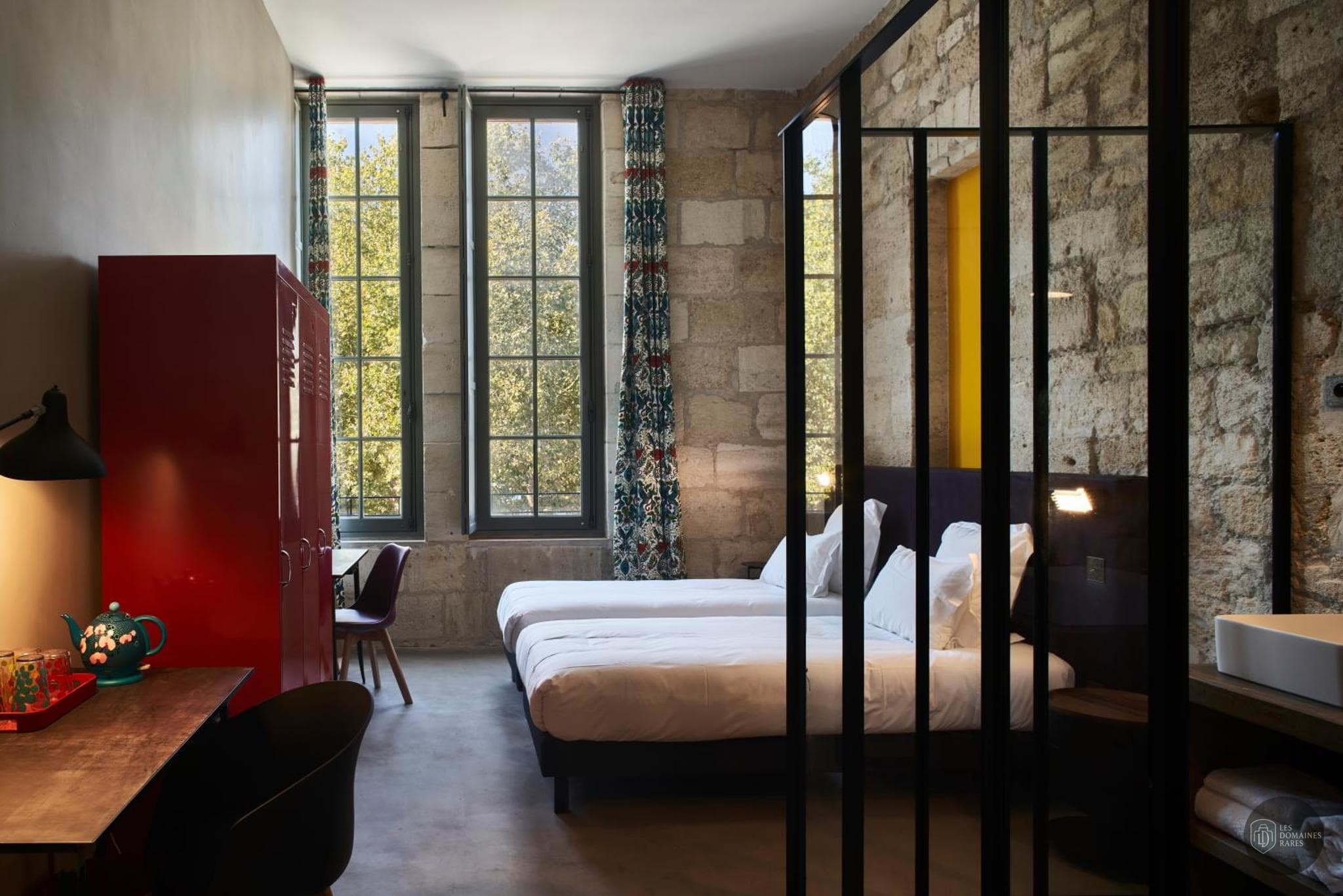 Chambre de l'hôtel Hôtel La Zoologie à Bordeaux en Nouvelle-Aquitaine - séminaire gironde