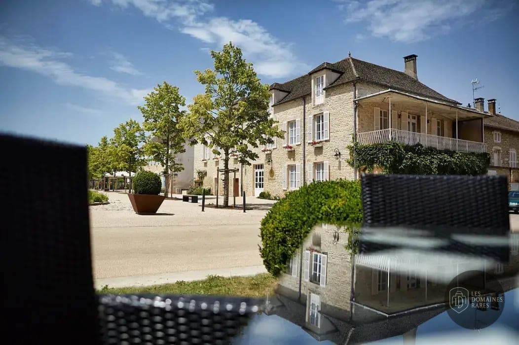 Vue extérieure de l'hôtel Hôtel Lameloise à Chagny en Bourgogne-Franche-Comté