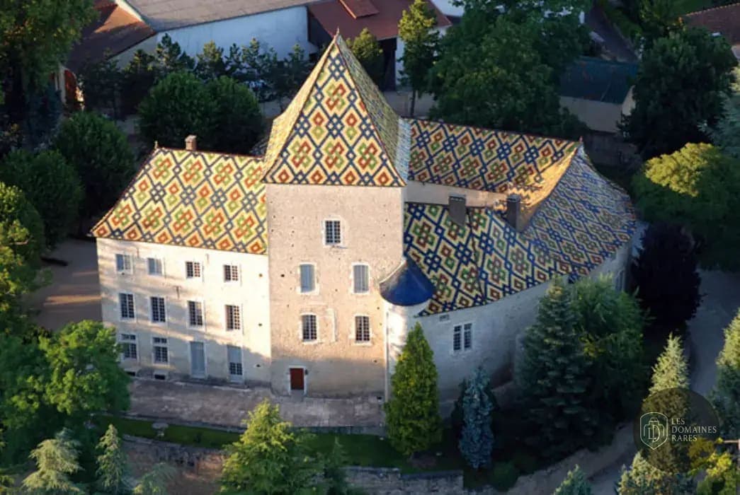 Vue extérieure de l'hôtel Hôtel Lameloise à Chagny en Bourgogne-Franche-Comté