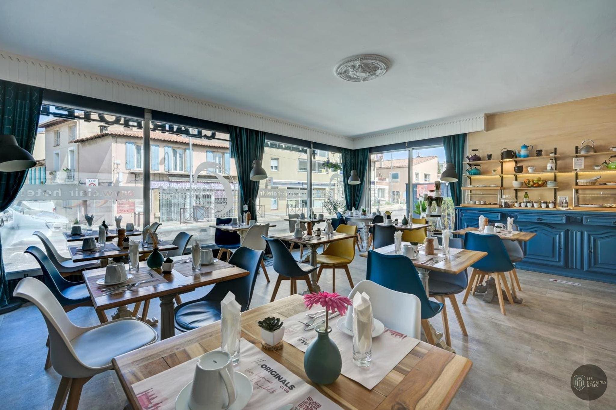 Restaurant de l'hôtel Hôtel Le 5 à Chambery en Auvergne-Rhône-Alpes - séminaire chambéry