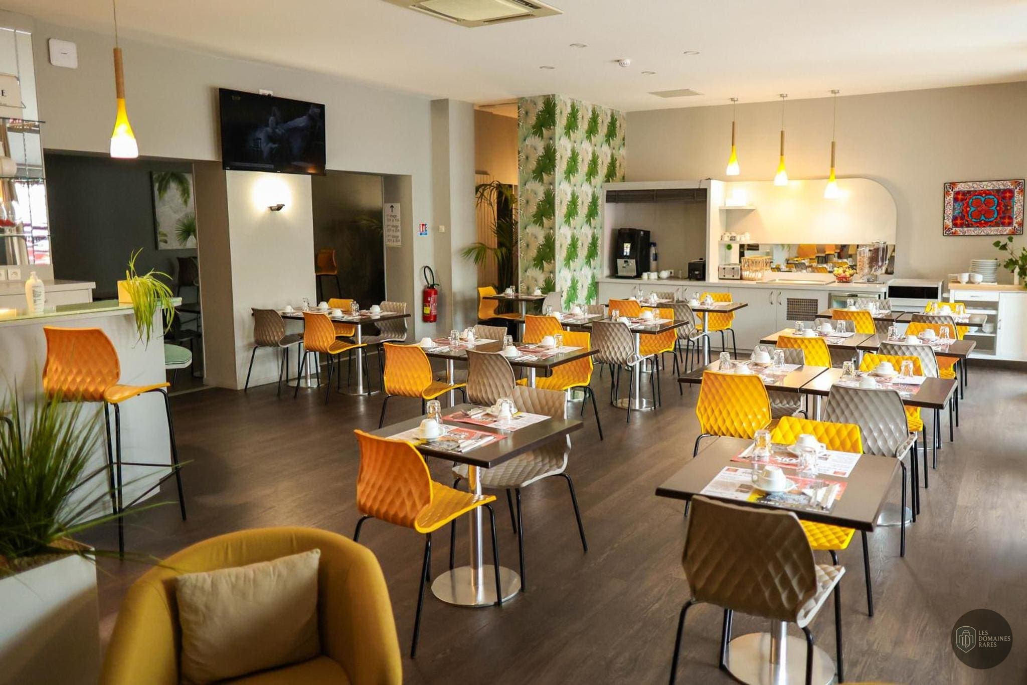 Restaurant de l'hôtel Hôtel Le Chapon Fin à Moissac en Occitanie