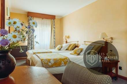 Chambre de l'hôtel Hôtel Le Haut-Allier à Alleyras en Auvergne-Rhône-Alpes