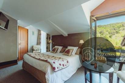 Chambre de l'hôtel Hôtel Le Haut-Allier à Alleyras en Auvergne-Rhône-Alpes