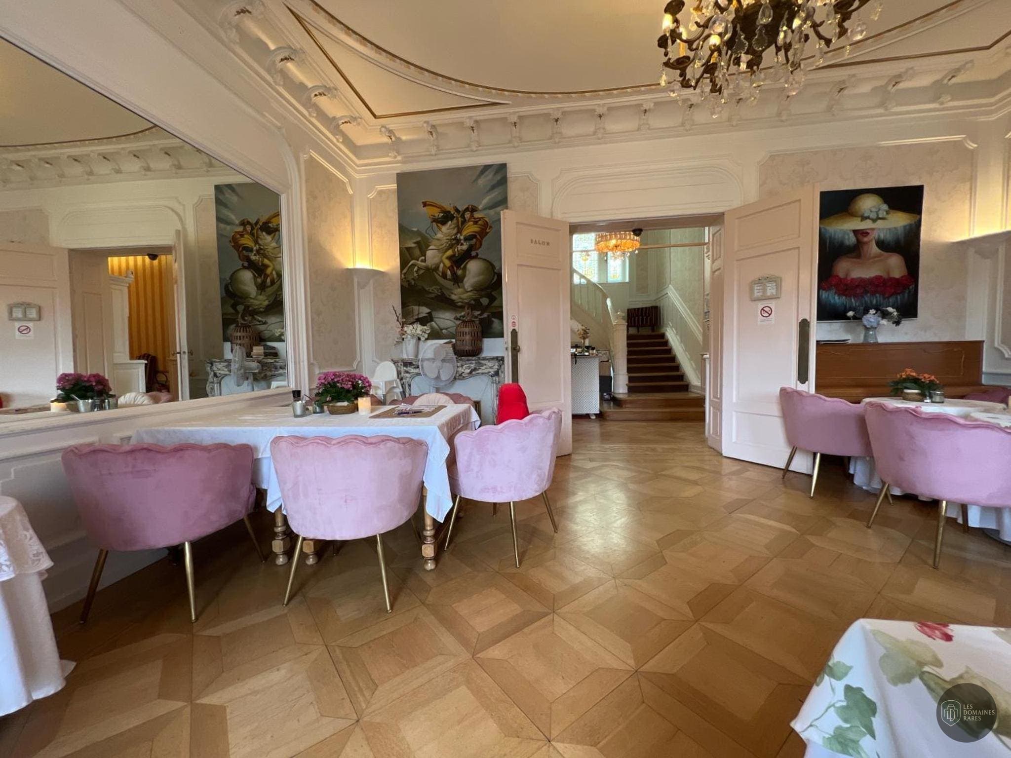 Espace intérieur du manoir Hôtel Le Manoir à Barr en Grand Est