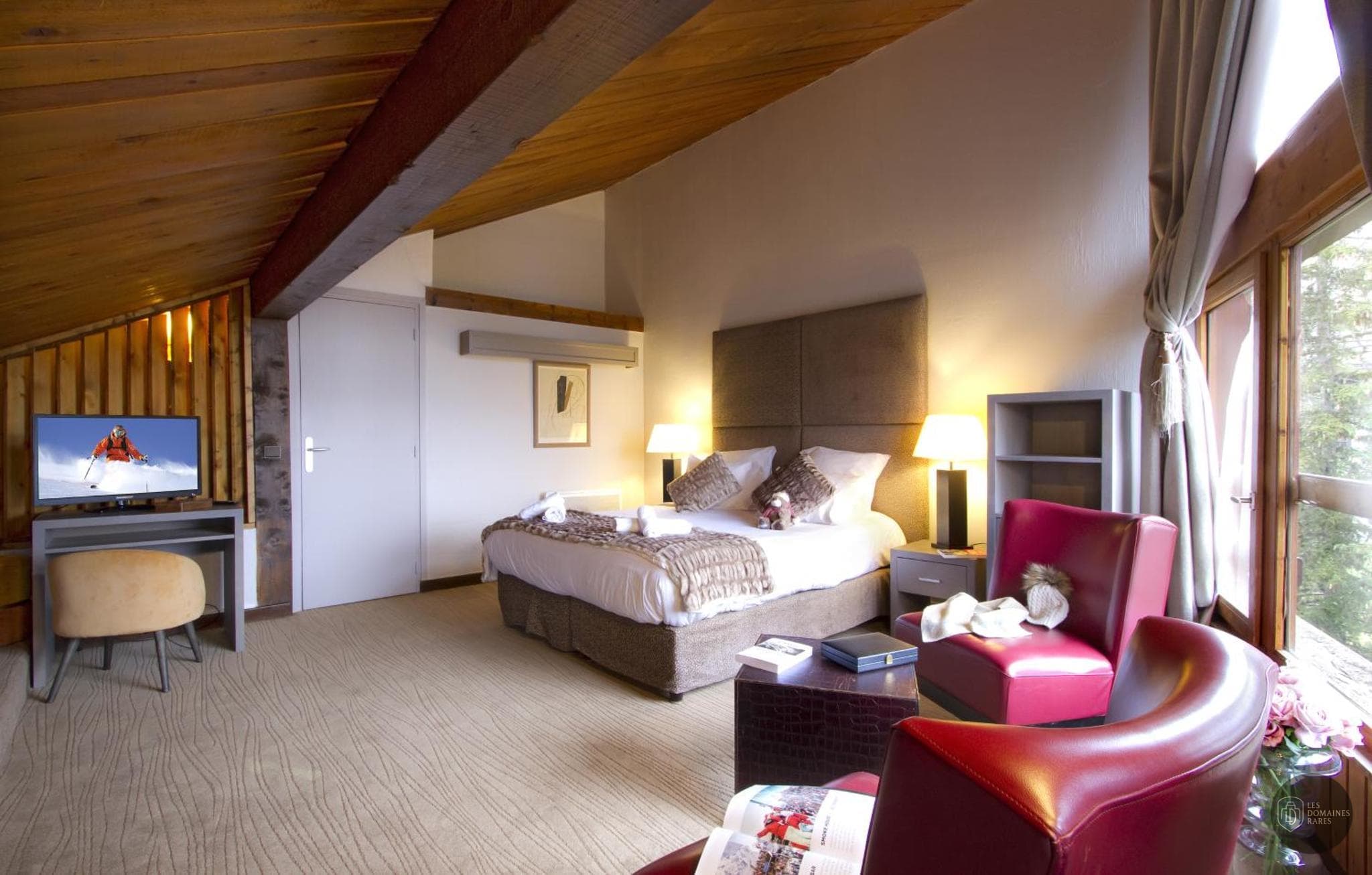 Chambre de l'hôtel Hôtel Le New Solarium à Courchevel en Auvergne-Rhône-Alpes