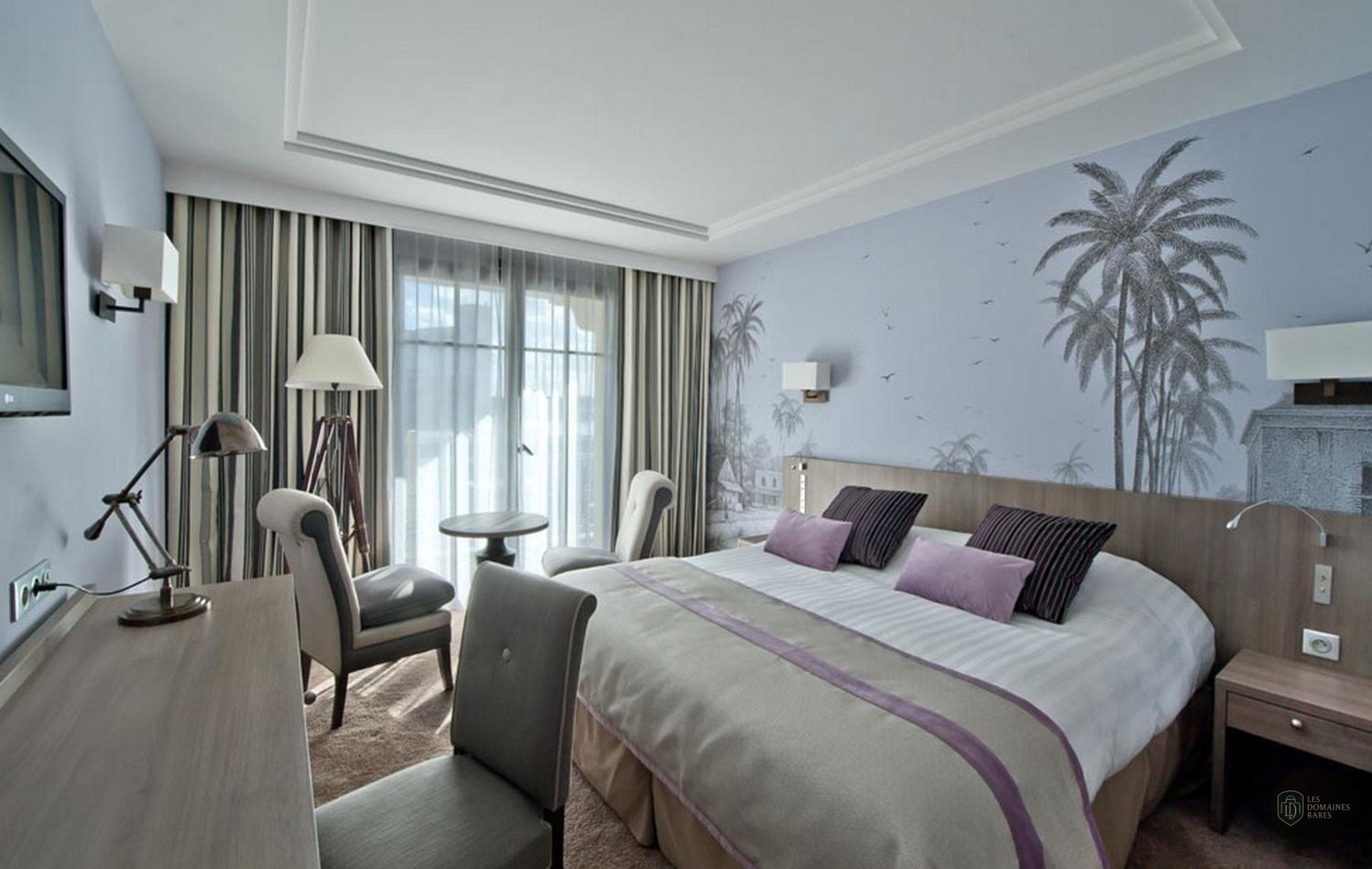 Chambre de l'hôtel Hôtel Le Nouveau Monde en Bretagne - séminaire ille-et-vilaine (35)