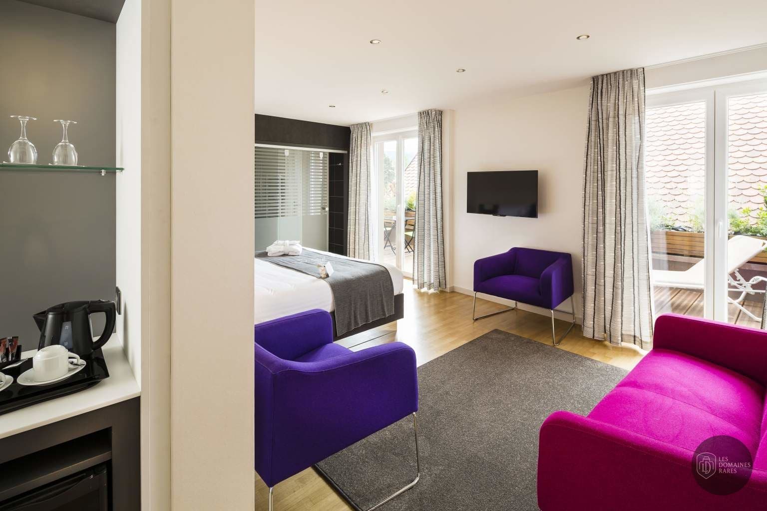 Chambre de l'hôtel Hôtel Le Parc en Grand Est - séminaire haut-rhin (68)