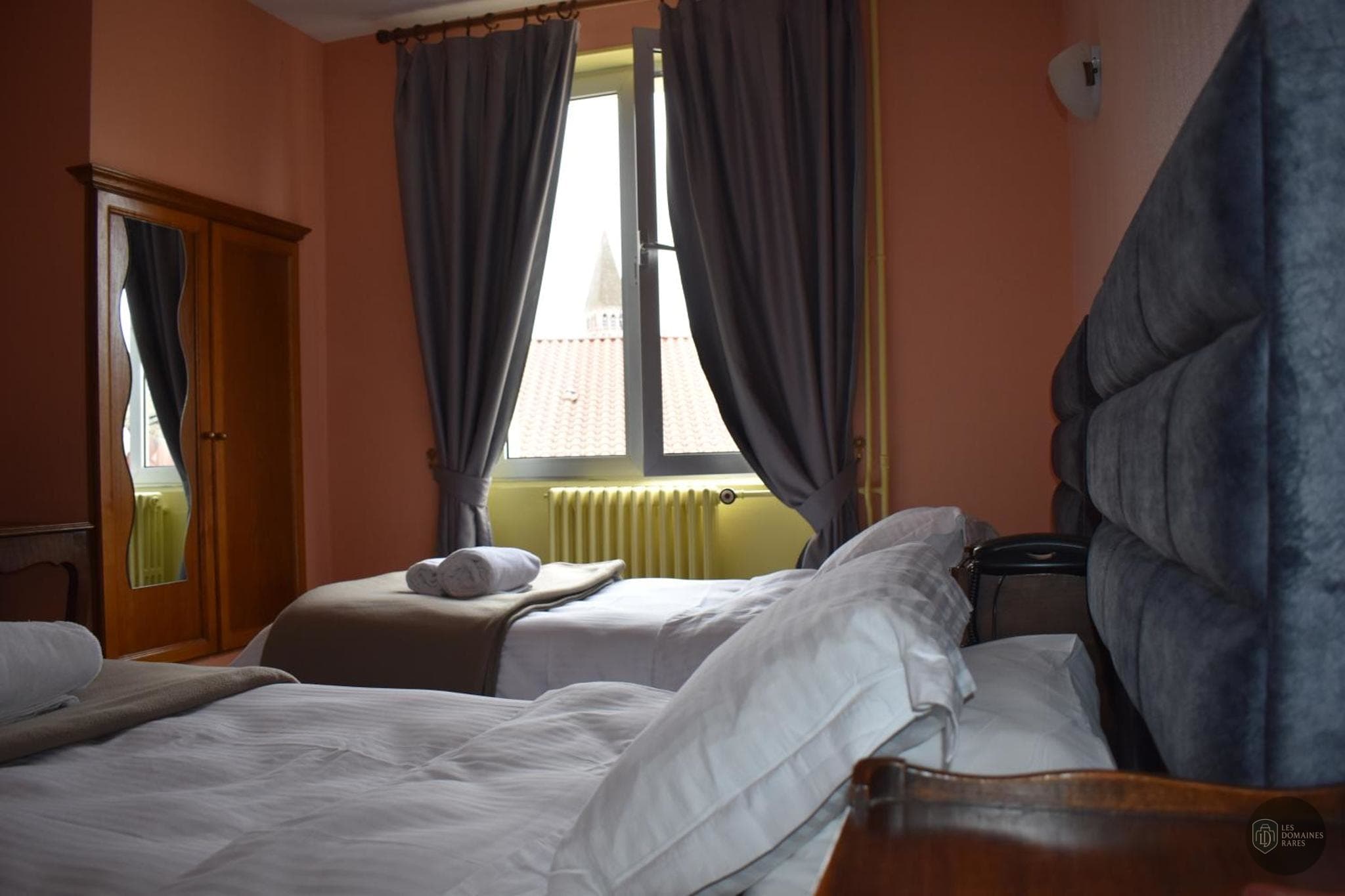 Chambre de l'hôtel Hôtel Le Sauvage à Besançon en Bourgogne-Franche-Comté