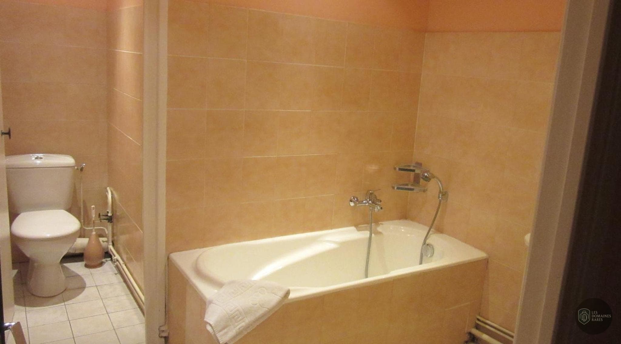 Salle de bain de l'hôtel Hôtel Le Sauvage à Besançon en Bourgogne-Franche-Comté