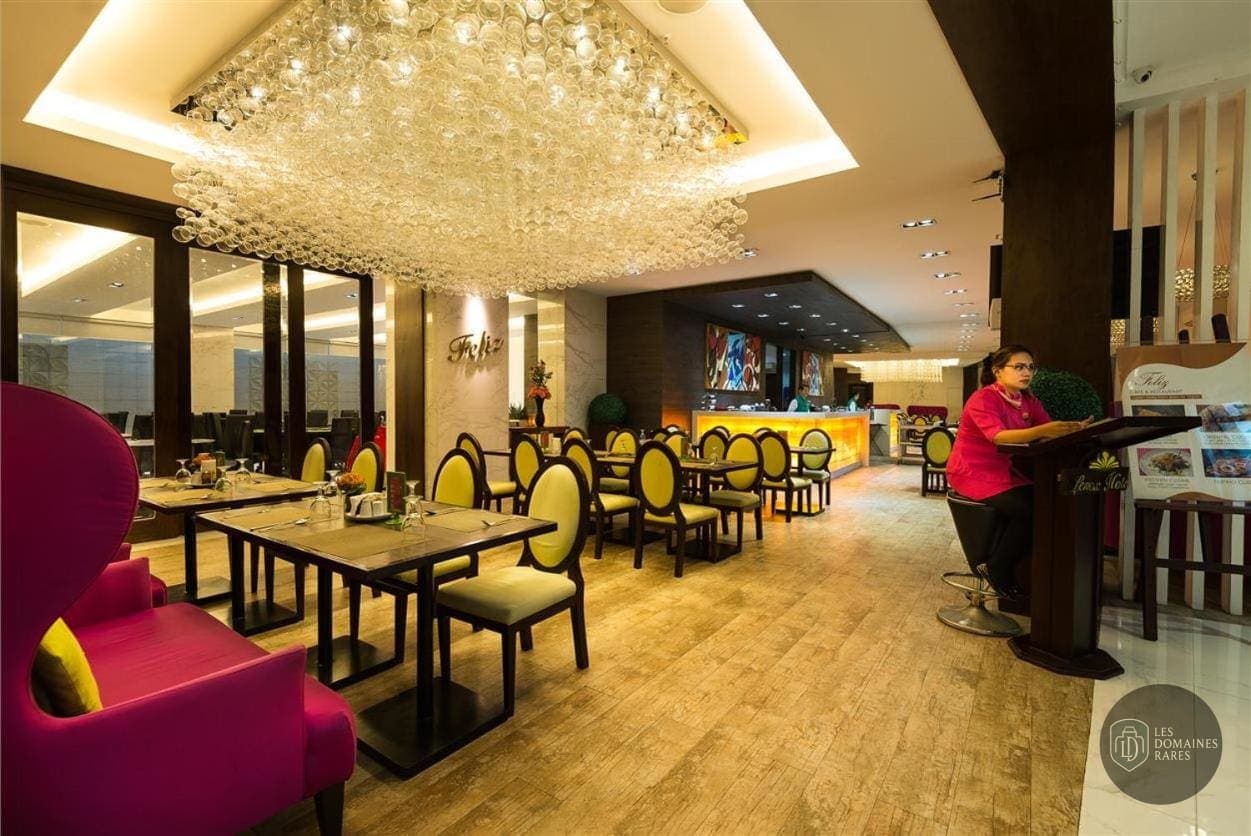 Restaurant de l'hôtel Hôtel Lenox à Paris en Île-de-France - séminaire paris france coordonnées gps latitude : 48.841603