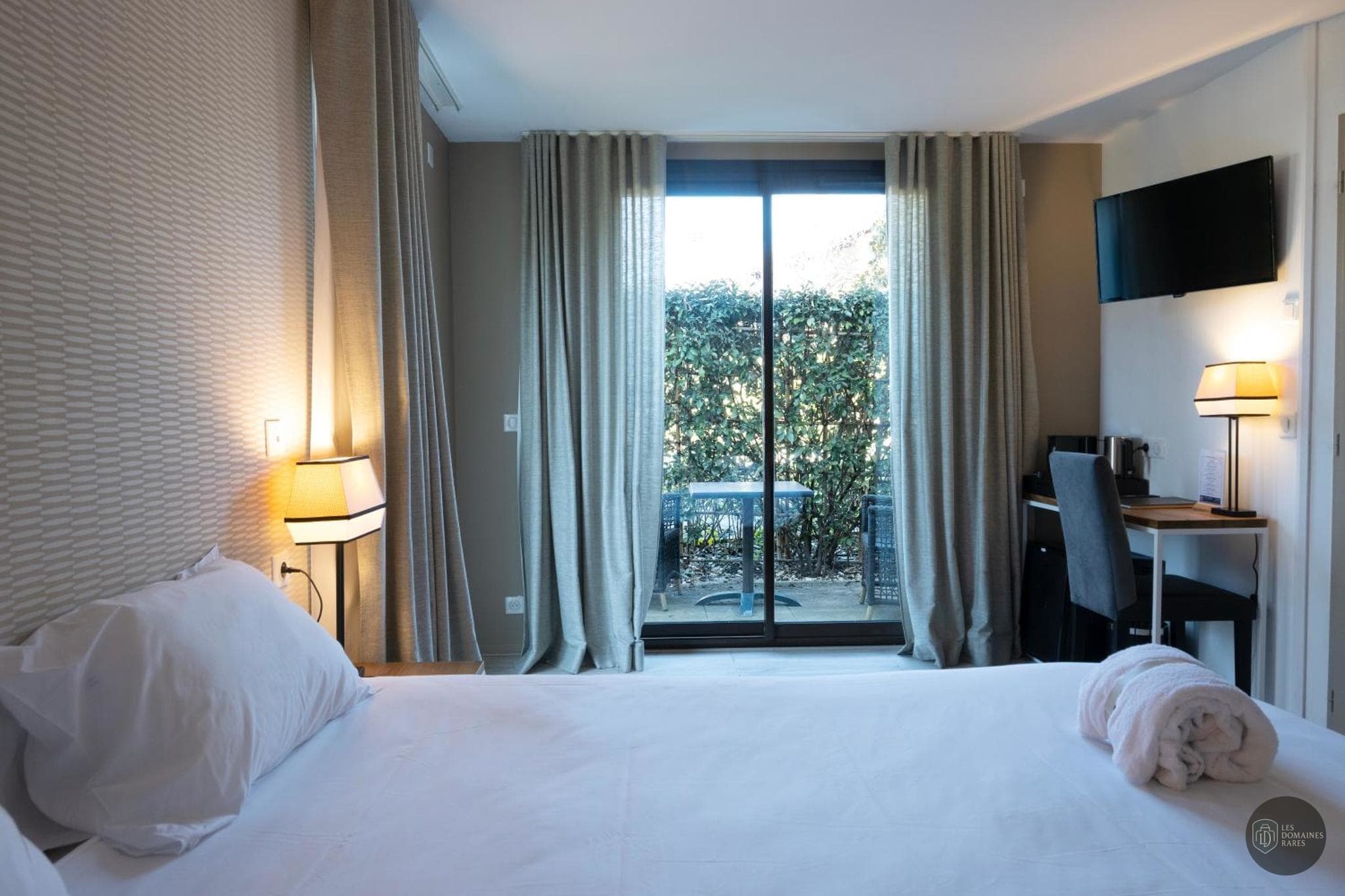 Chambre de l'hôtel Hôtel Les Muses en Auvergne-Rhône-Alpes - séminaire annecy-le-vieux
