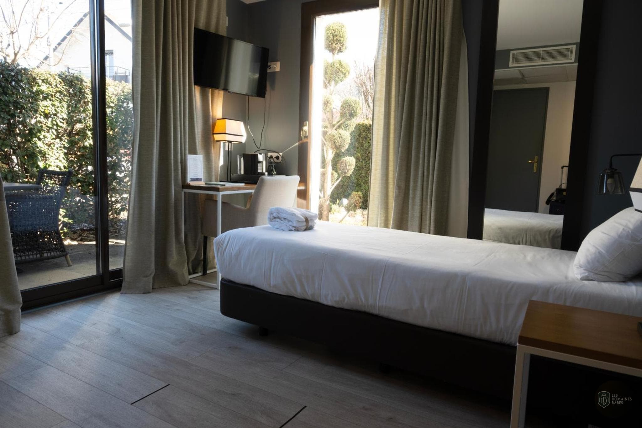 Chambre de l'hôtel Hôtel Les Muses en Auvergne-Rhône-Alpes