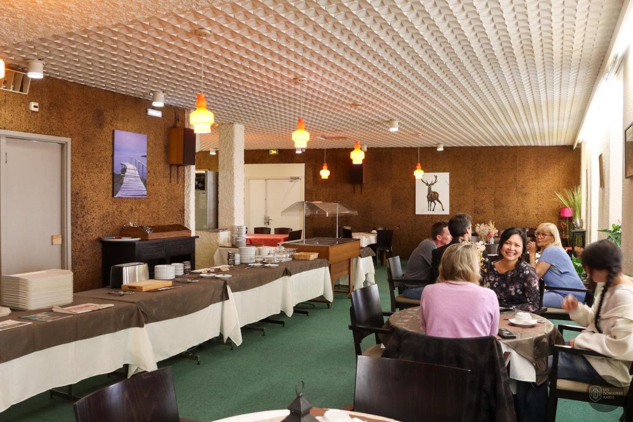 Restaurant de l'hôtel Hôtel Lons en Occitanie - séminaire ariège