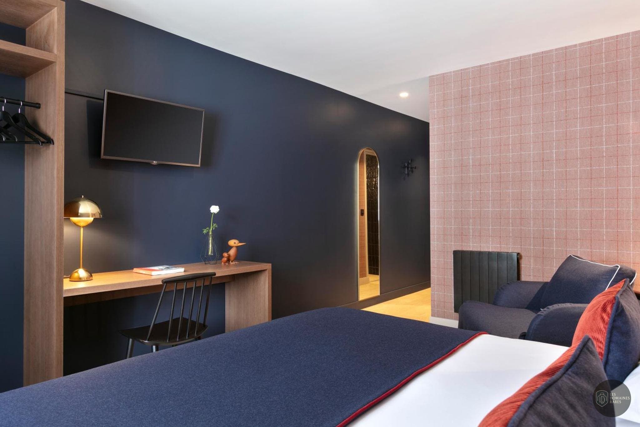 Chambre de l'hôtel Hôtel Marielle à Val en Auvergne-Rhône-Alpes - séminaire savoie