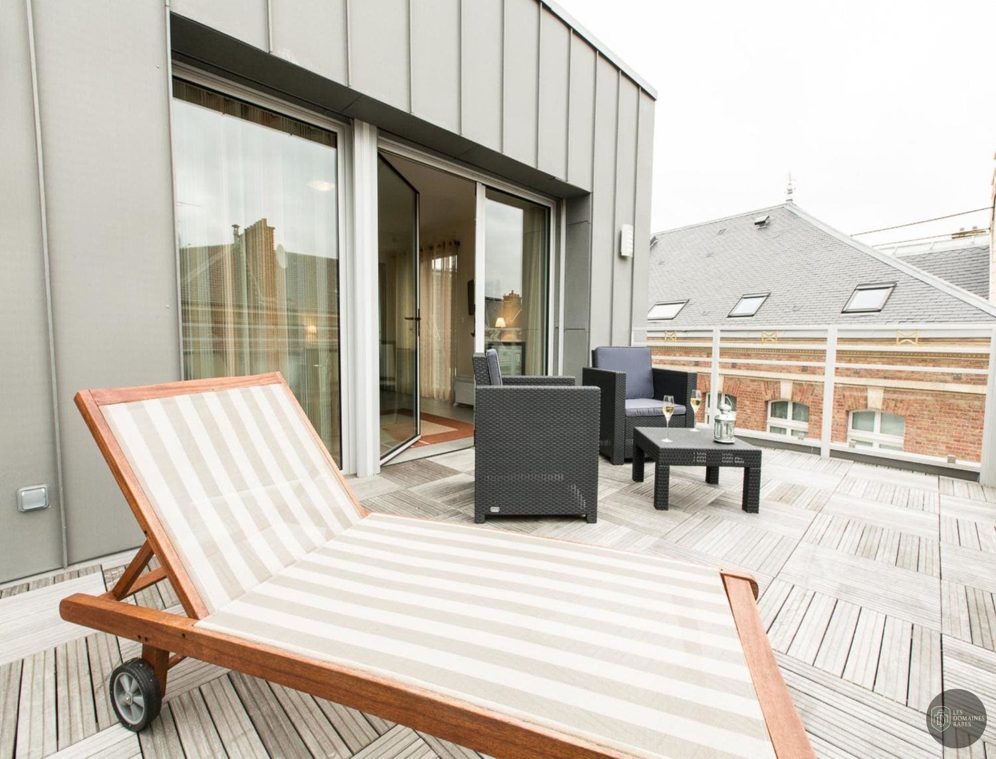 Vue extérieure de l'hôtel Hôtel Marotte à Amiens en Hauts-de-France