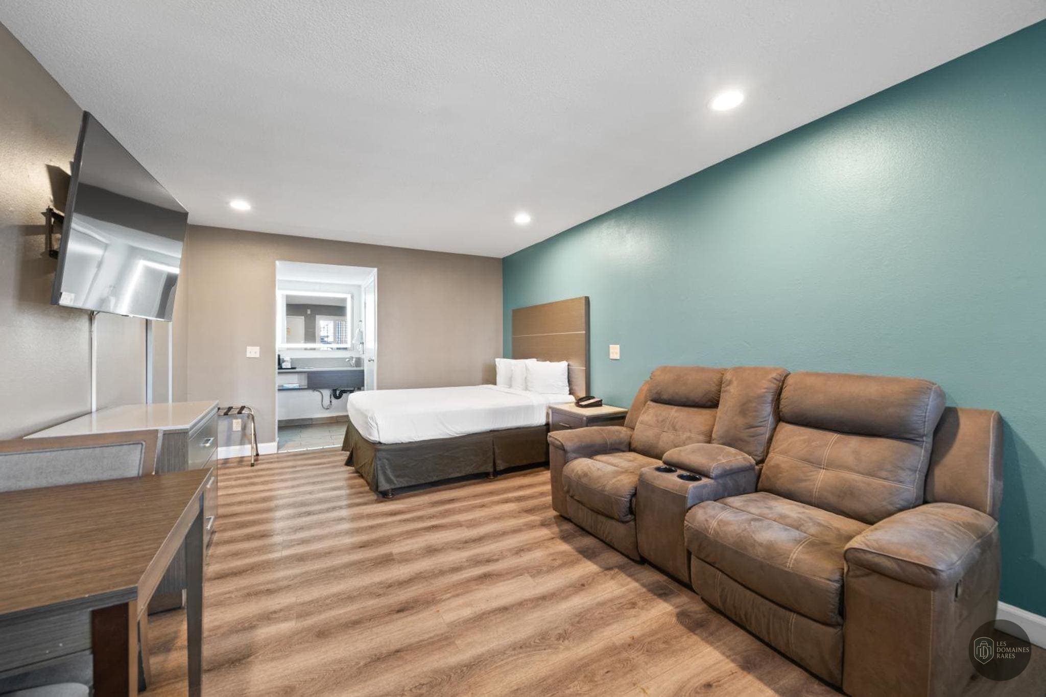 Espace intérieur de la ferme Hôtel Milagro à Lalouvesc en Auvergne-Rhône-Alpes