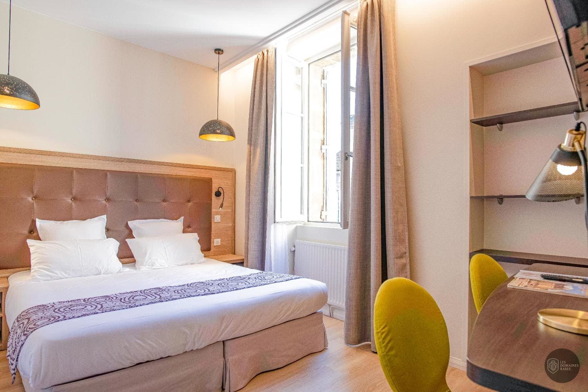 Chambre de l'hôtel Hôtel Montaigne Sarlat en Nouvelle-Aquitaine - séminaire dordogne