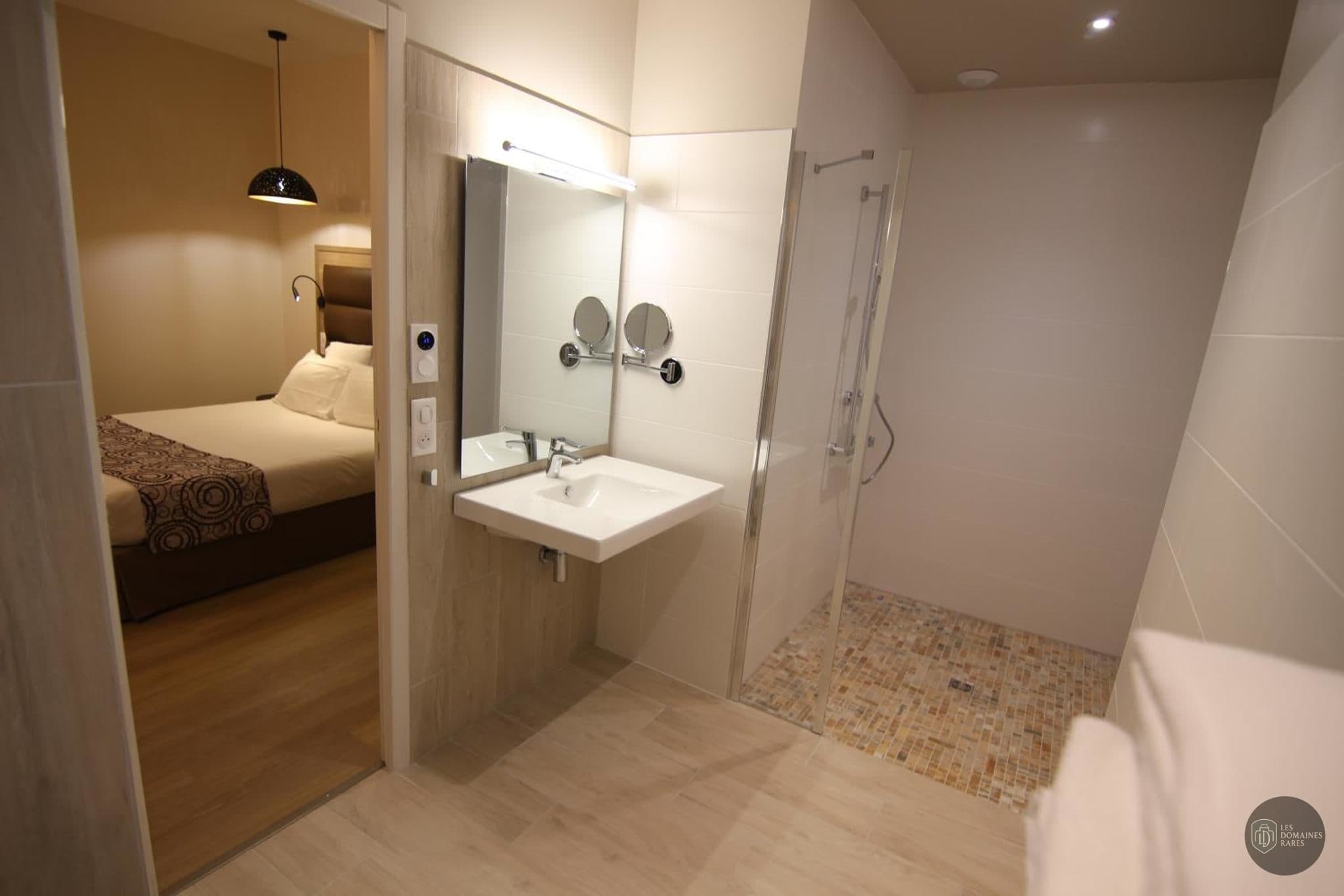 Chambre de l'hôtel Hôtel Montaigne Sarlat en Nouvelle-Aquitaine