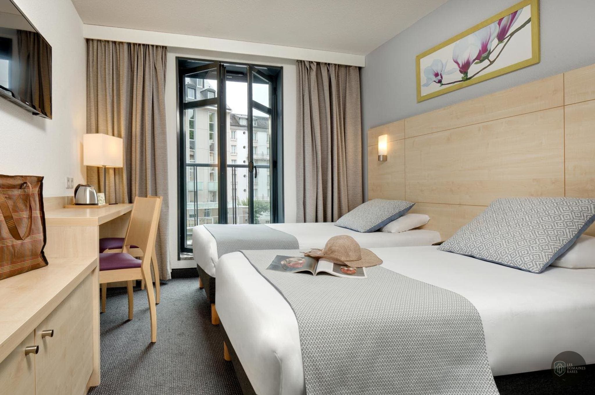 Chambre de l'hôtel Hôtel Padoue à Lourdes en Occitanie - séminaire hautes-pyrénées