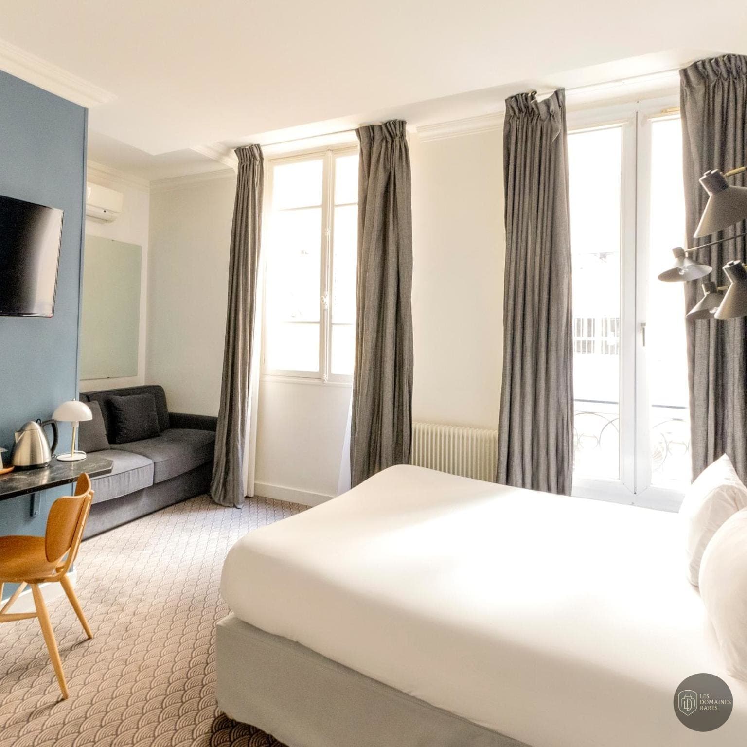 Chambre de l'hôtel Hôtel Paradis à Lourdes en Occitanie - séminaire hautes-pyrénées