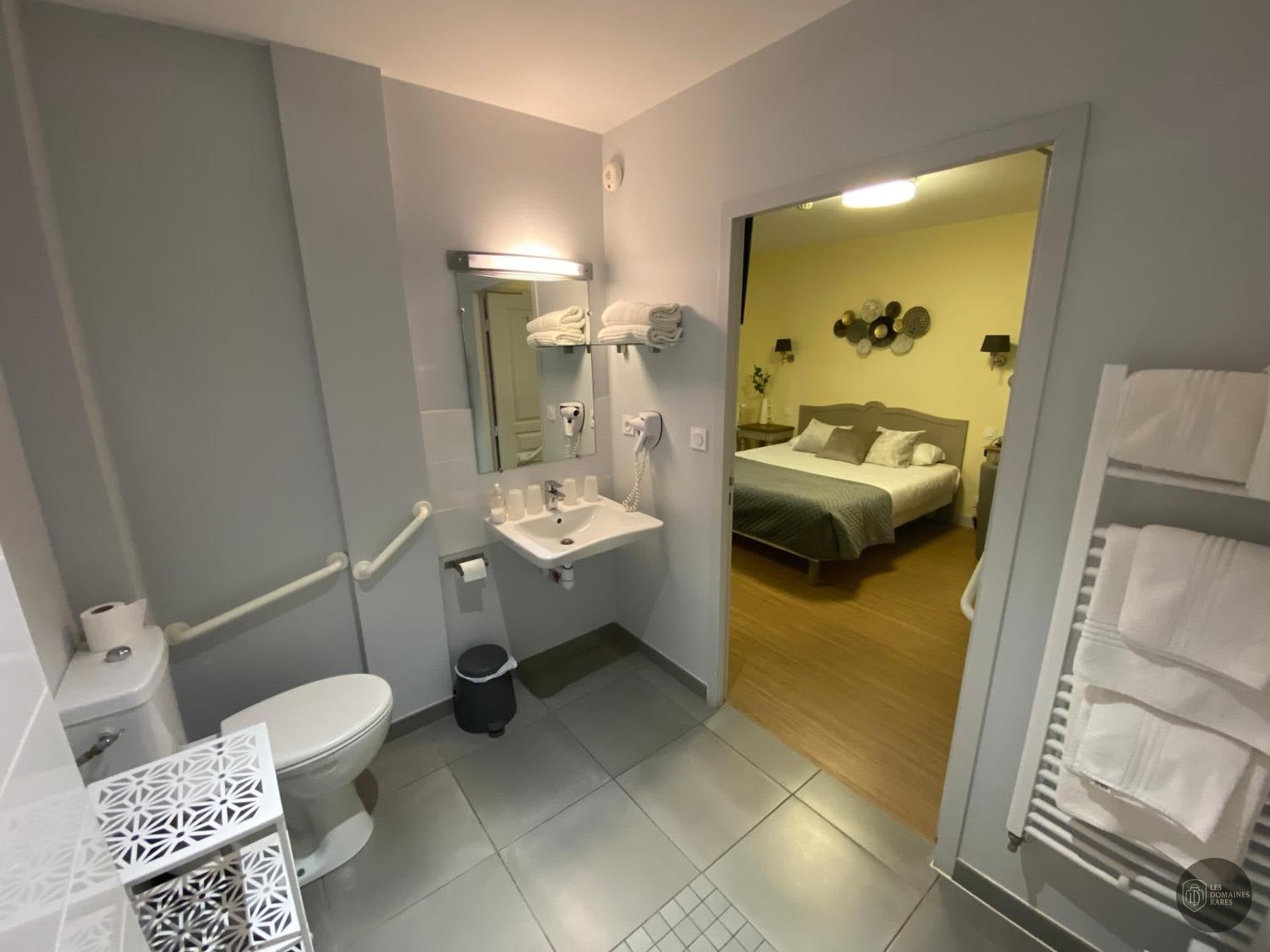 Chambre du relais Hôtel Relais du Loir à Flèche en Pays de la Loire - séminaire sarthe (72)