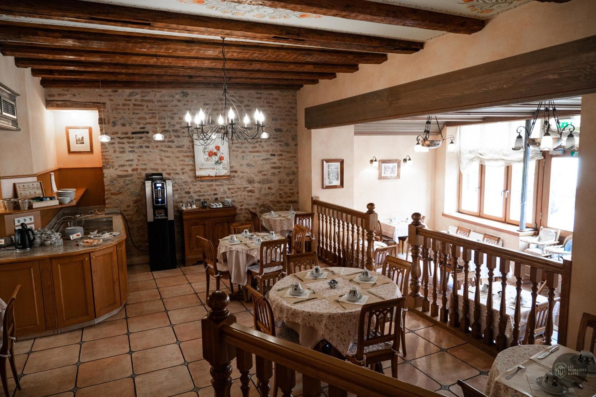 Restaurant de l'hôtel Hôtel Saint-Martin en Nouvelle-Aquitaine