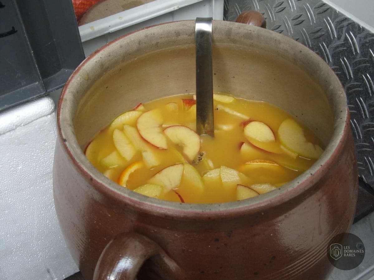 Gros plan sur un punch maison