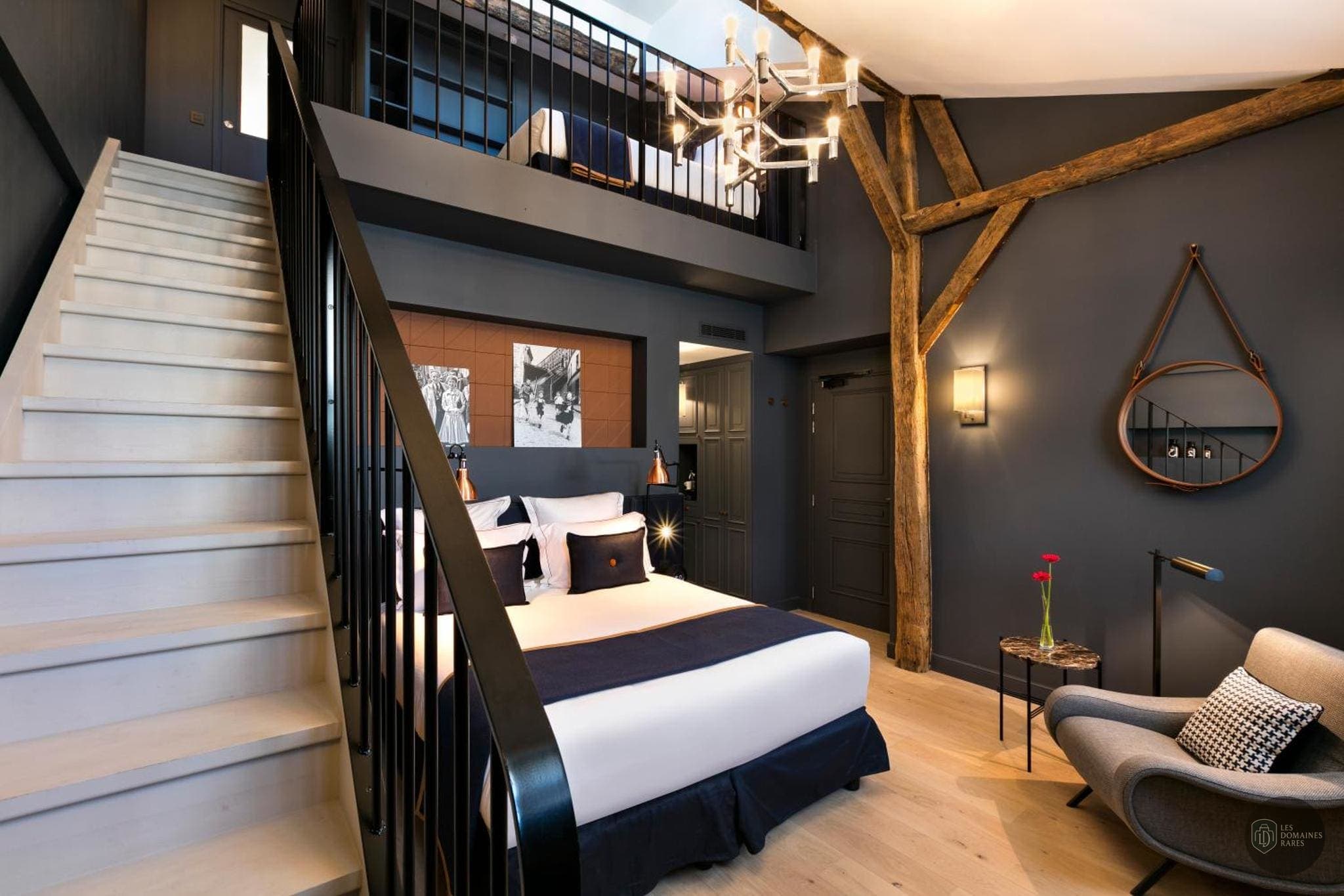 Chambre de l'hôtel Hôtel Square Louvois à Paris en Île-de-France