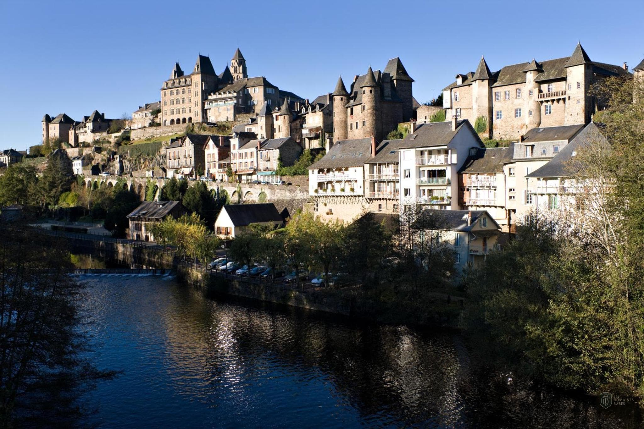 Vue de l'hôtel Hôtel Teyssier à Uzerche en Nouvelle-Aquitaine