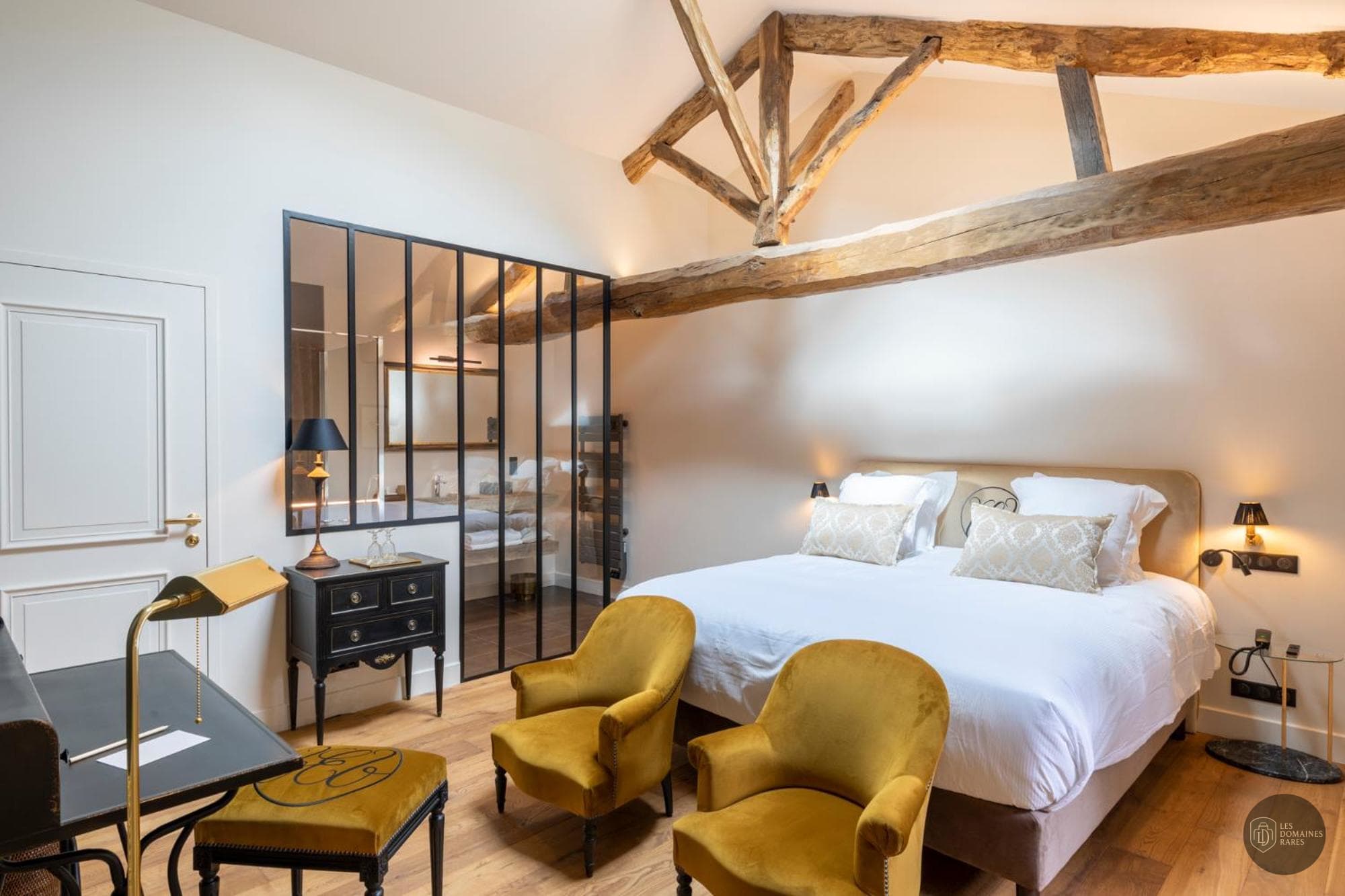Chambre de l'hôtel Hôtel Villa Alexandre en Auvergne-Rhône-Alpes - séminaire rhône