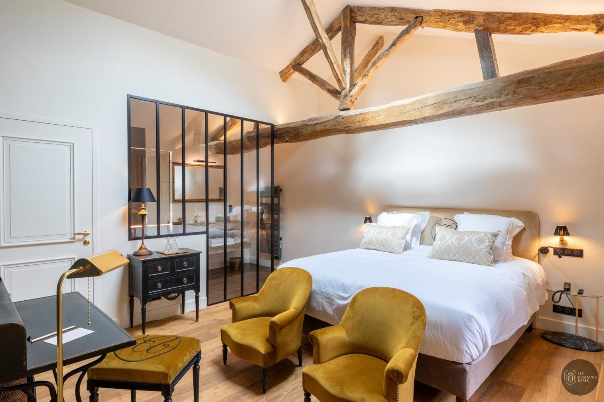 Chambre de l'hôtel Hôtel Villa Alexandre en Auvergne-Rhône-Alpes