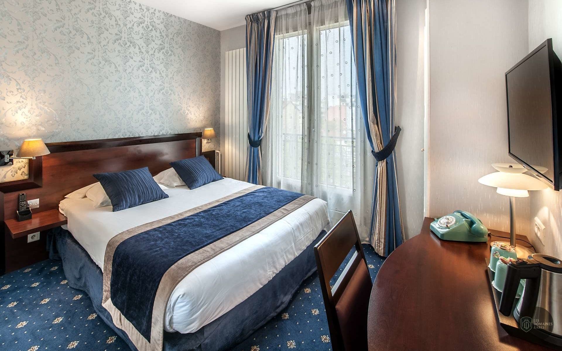 Chambre de l'hôtel Hôtel Virgina à Paris en Île-de-France