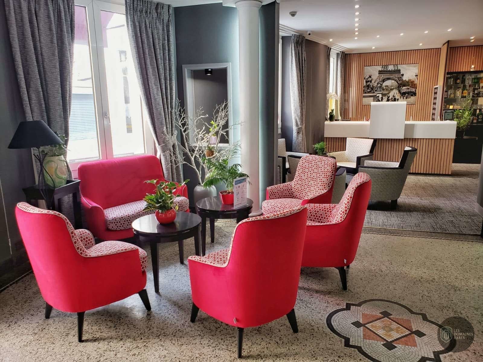 Espace intérieur de l'hôtel Hôtel Virgina à Paris en Île-de-France
