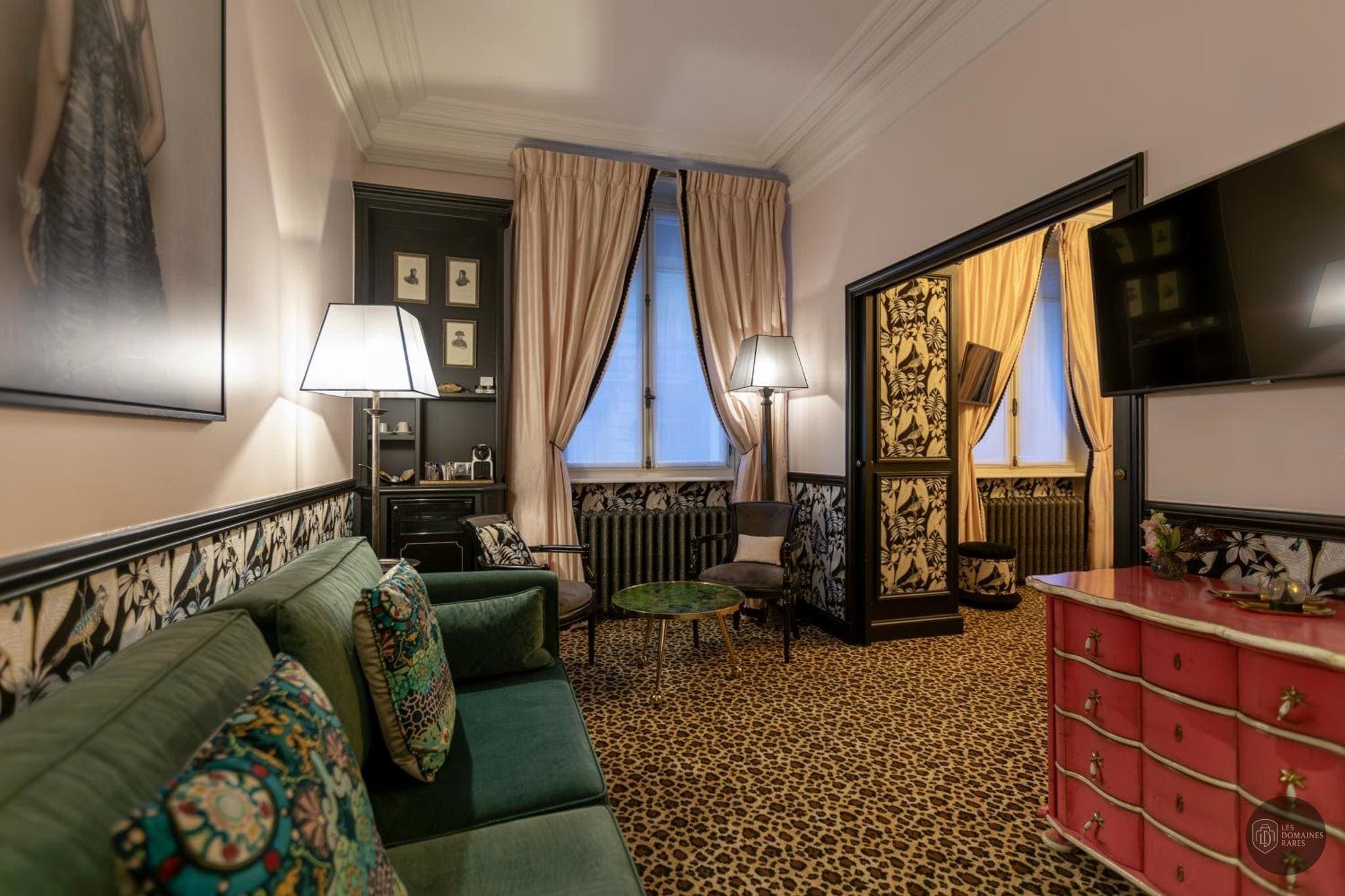 Espace intérieur de l'hôtel Hôtel West End à Nice en Provence-Alpes-Côte d'Azur