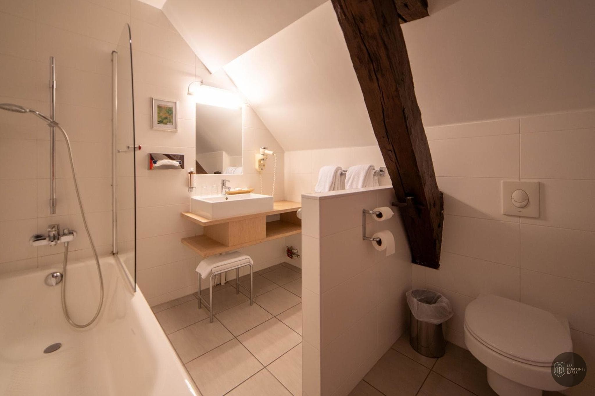 Salle de bain de l'hôtel Hôtel Wilson à Dijon en Bourgogne-Franche-Comté