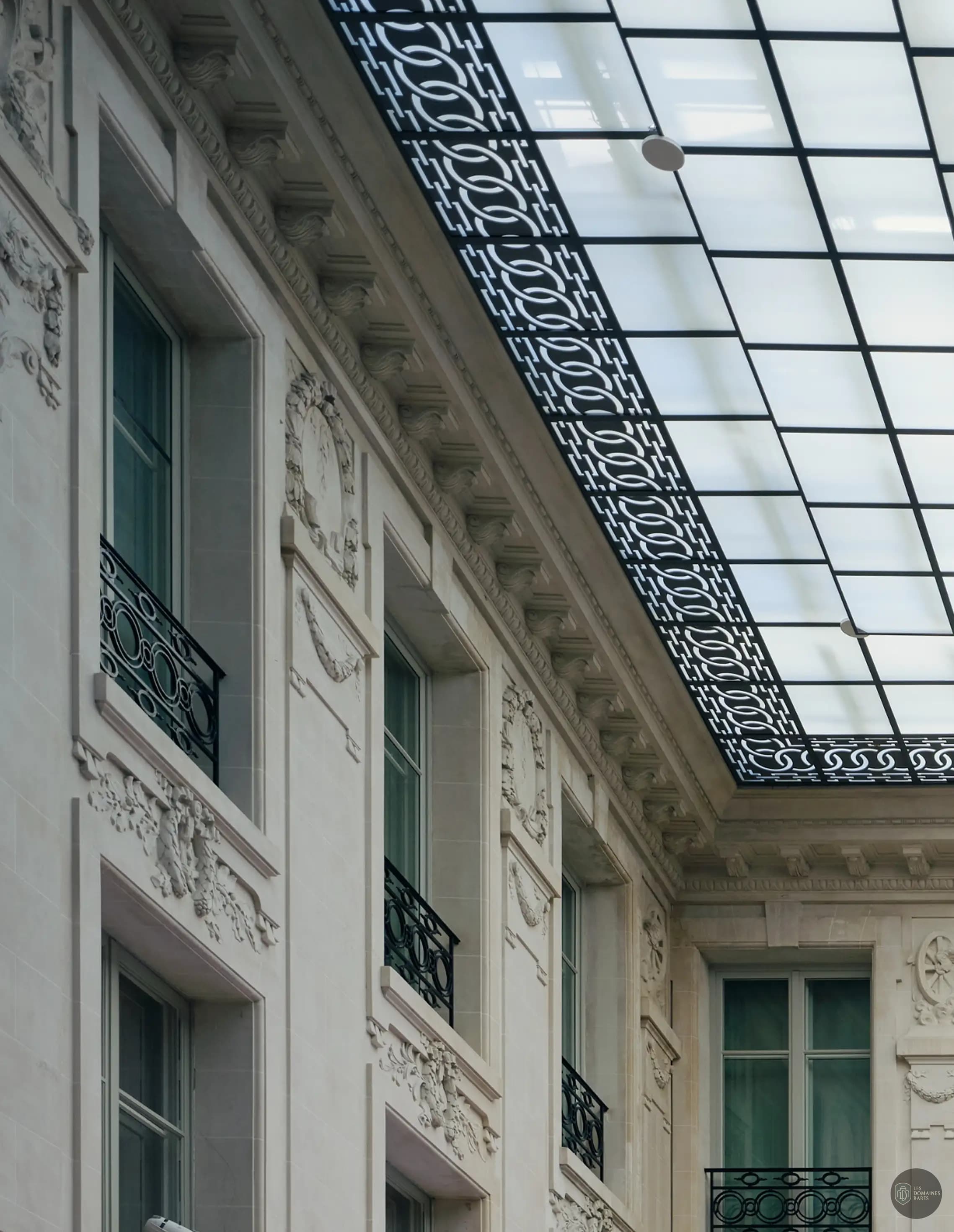 Vue extérieure de l'hôtel Hôtel d'Evreux à Paris en Île-de-France