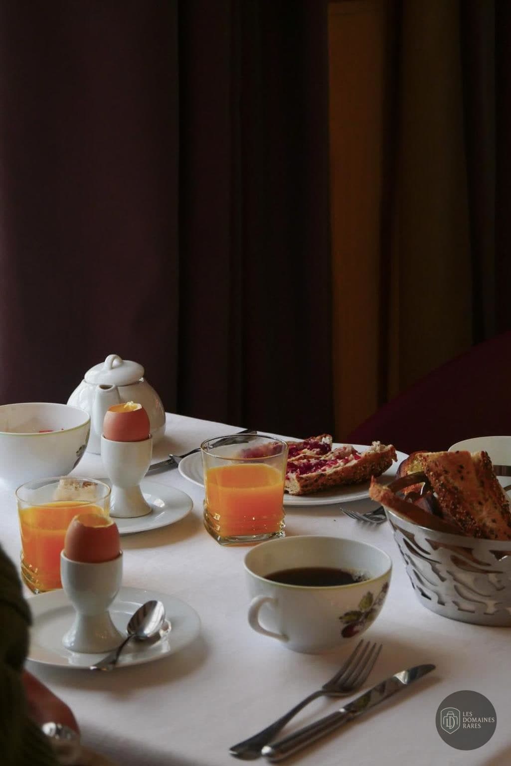 Restaurant de l'hôtel Hôtel de Cavoye à Fontainebleau en Île-de-France