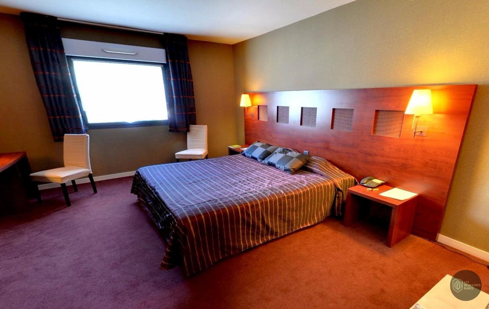 Chambre de l'hôtel Hôtel de Loire à Trélazé en Pays de la Loire - domaine des dryades hotel spa séminaire centre val de loire