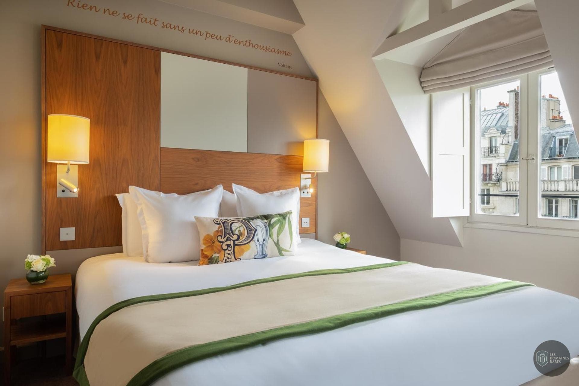 Chambre de l'hôtel Hôtel de Matignon à Matignon en Bretagne - séminaire matignon