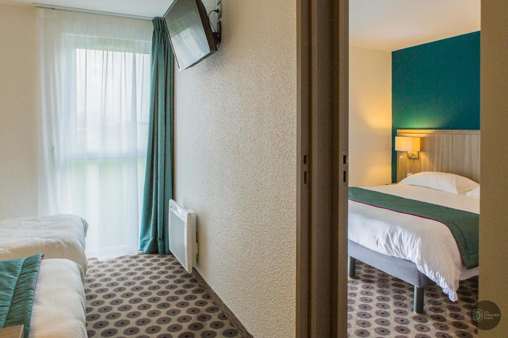 Chambre de l'hôtel Hôtel de la Seine à La en Normandie