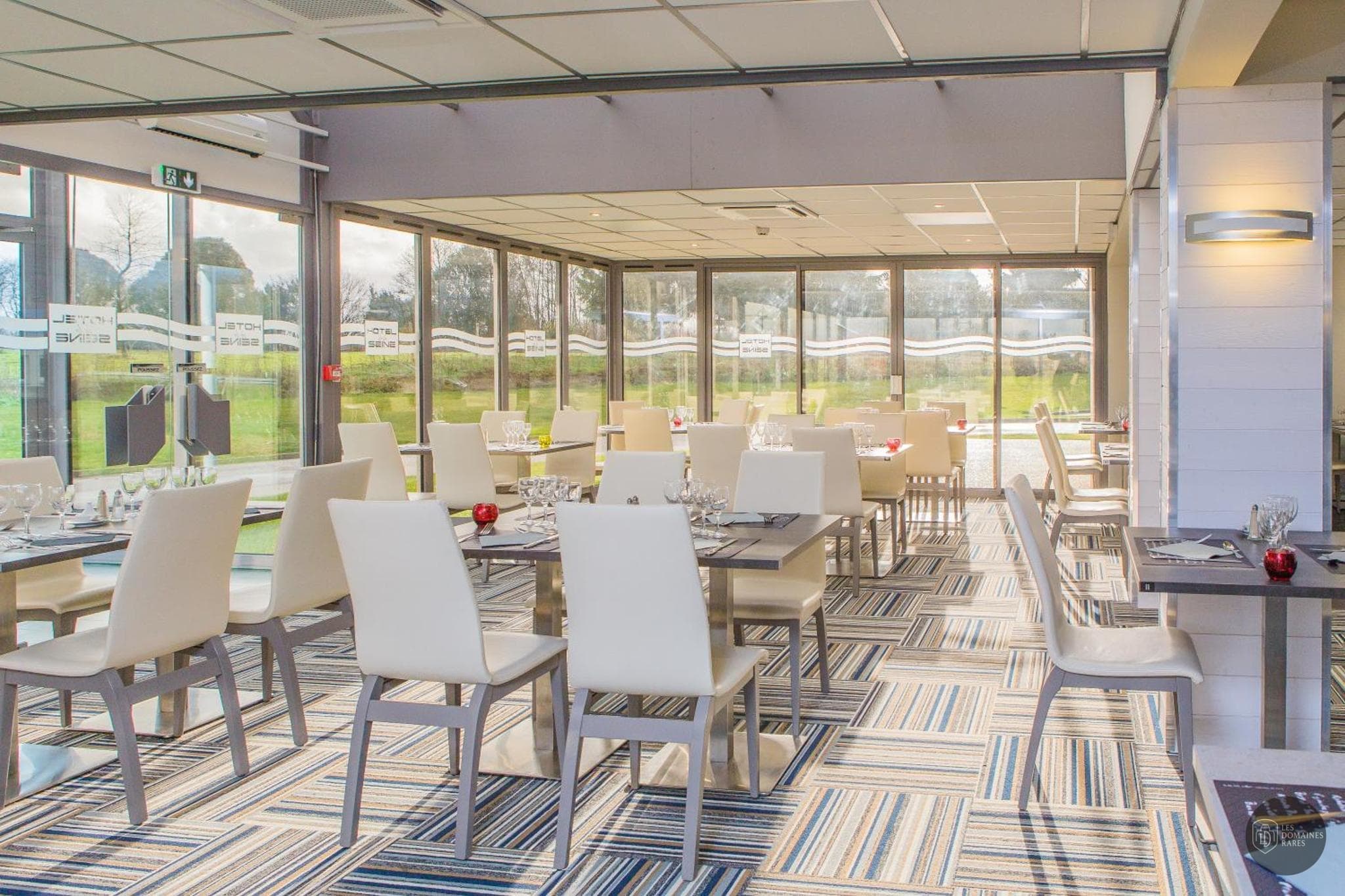 Restaurant de l'hôtel Hôtel de la Seine à La en Normandie - séminaire villequier, france