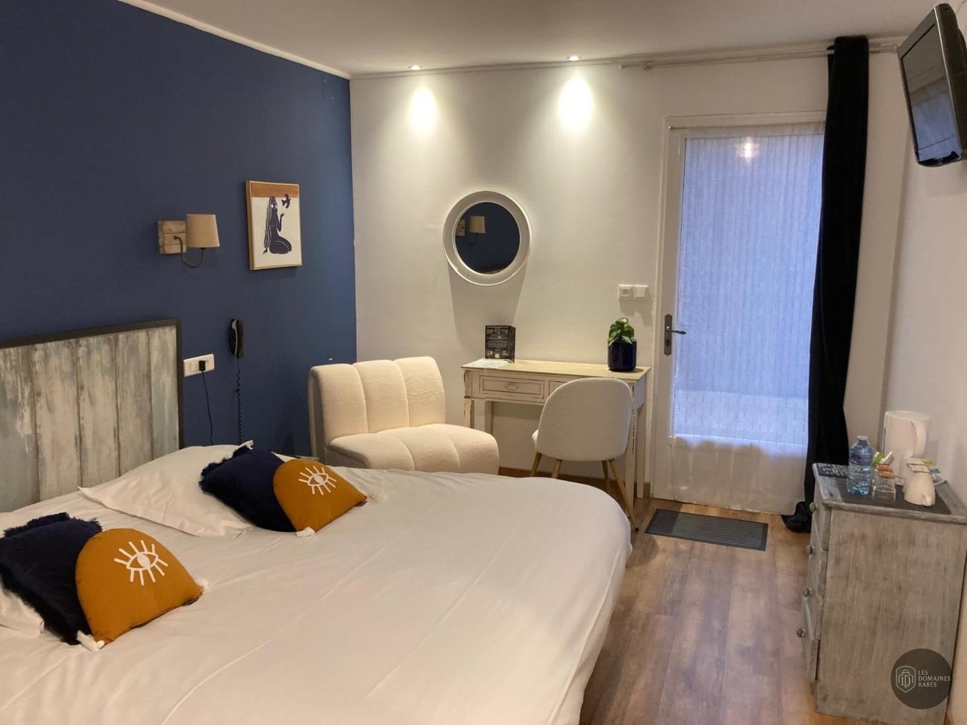Chambre de l'hôtel Hôtel des Argousiers à Ambleteuse en Hauts-de-France
