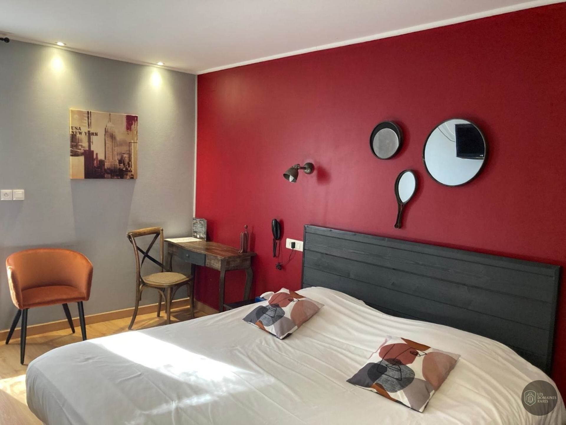 Chambre de l'hôtel Hôtel des Argousiers à Ambleteuse en Hauts-de-France