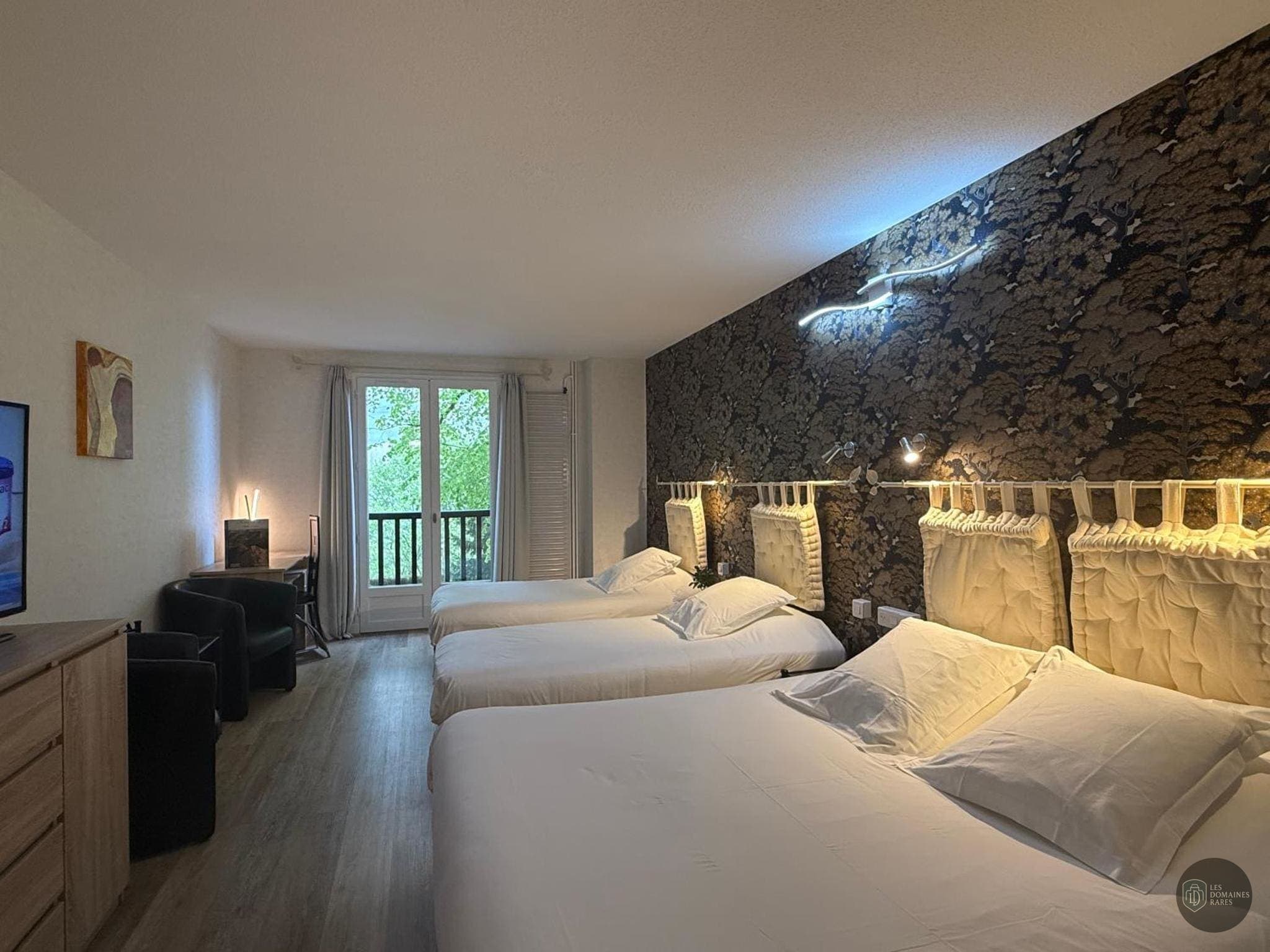 Chambre de l'hôtel Hôtel des Chazes en Auvergne-Rhône-Alpes
