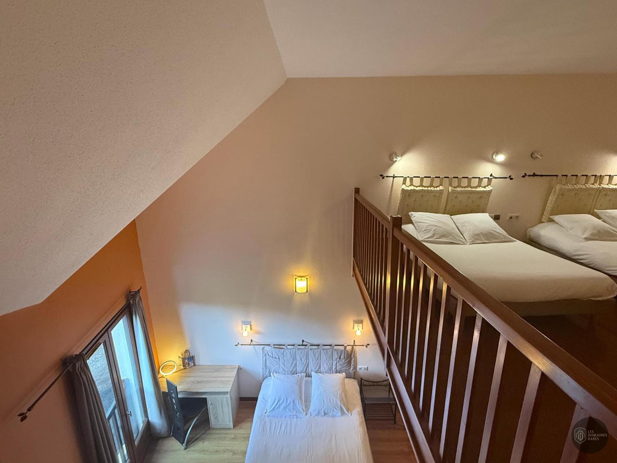 Chambre de l'hôtel Hôtel des Chazes en Auvergne-Rhône-Alpes