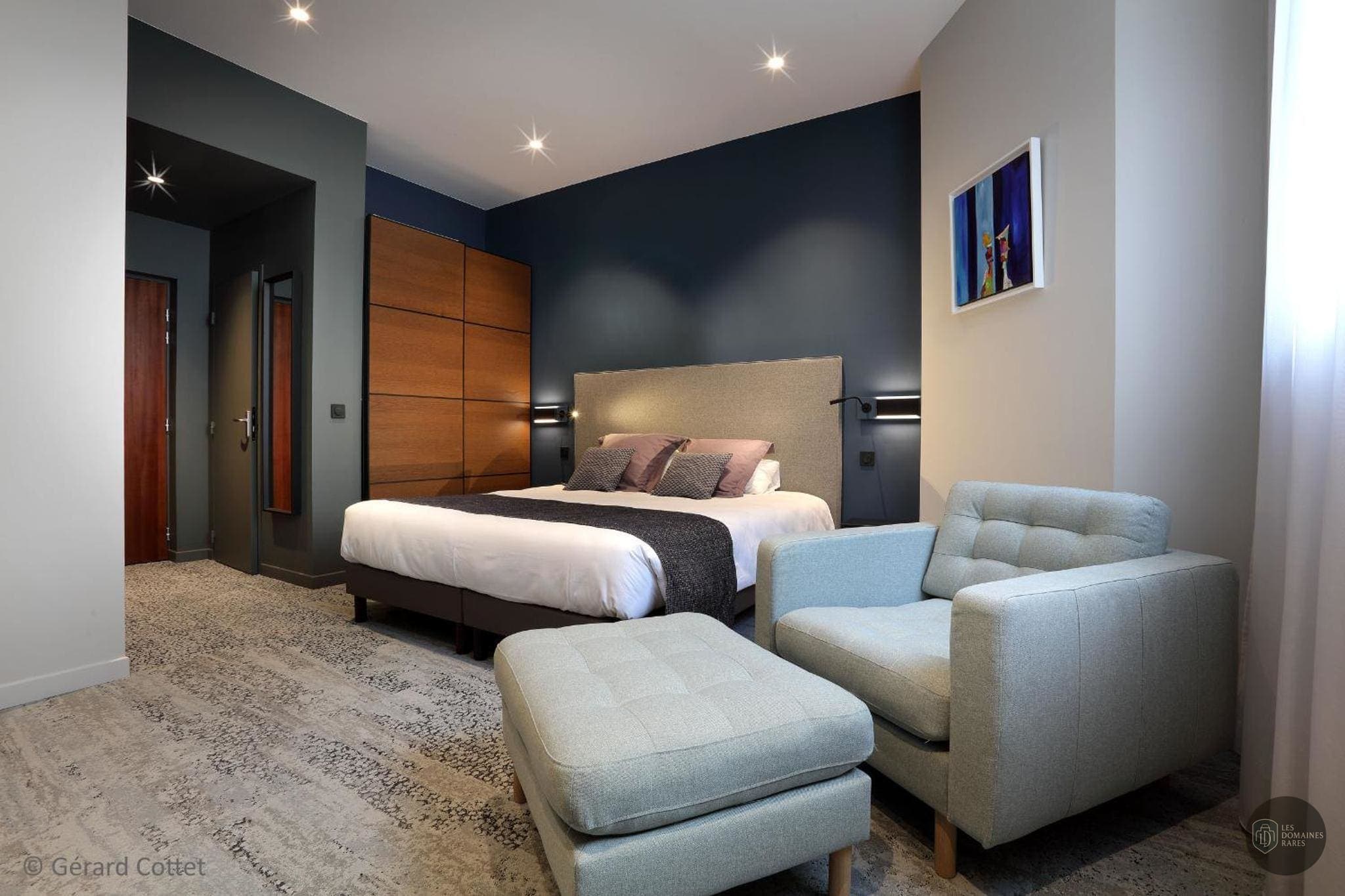 Chambre de l'hôtel Hôtel des Eaux en Auvergne-Rhône-Alpes